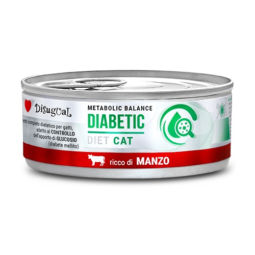Disugual Gatto Diet Diabetic Manzo 85 Gr — confronto prezzi