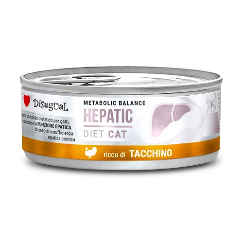 Disugual Gatto Diet Hepatic Tacchino 85 Gr — confronto prezzi