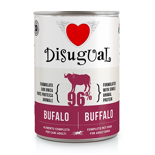 Disugual Cane Adulto Monoproteico Bufalo Lattina 400 Gr — confronto prezzi