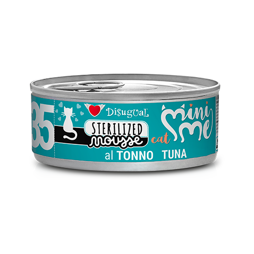 Disugual Sterilized Mousse Gusto Tonno Alimento Umido per Gatti 85 grammi
