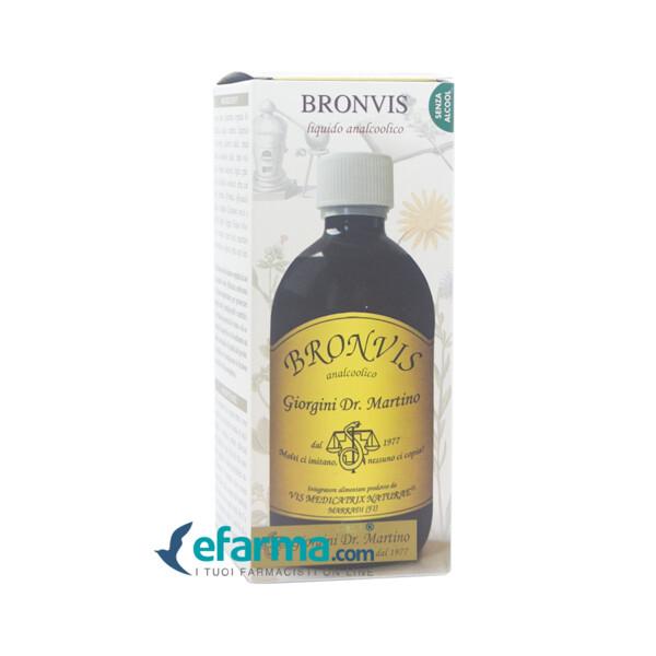 Dr. Giorgini Bronvis Liquido Analcolico Integratore Vie Respiratorie 500 ml — confronto prezzi