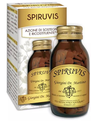 Spiruvis Integratore Ad Azione Di Sostegno E Ricostituente 180 Pastiglie — confronto prezzi