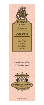 INCENSO AURA DULCIS 10STICKS — confronto prezzi