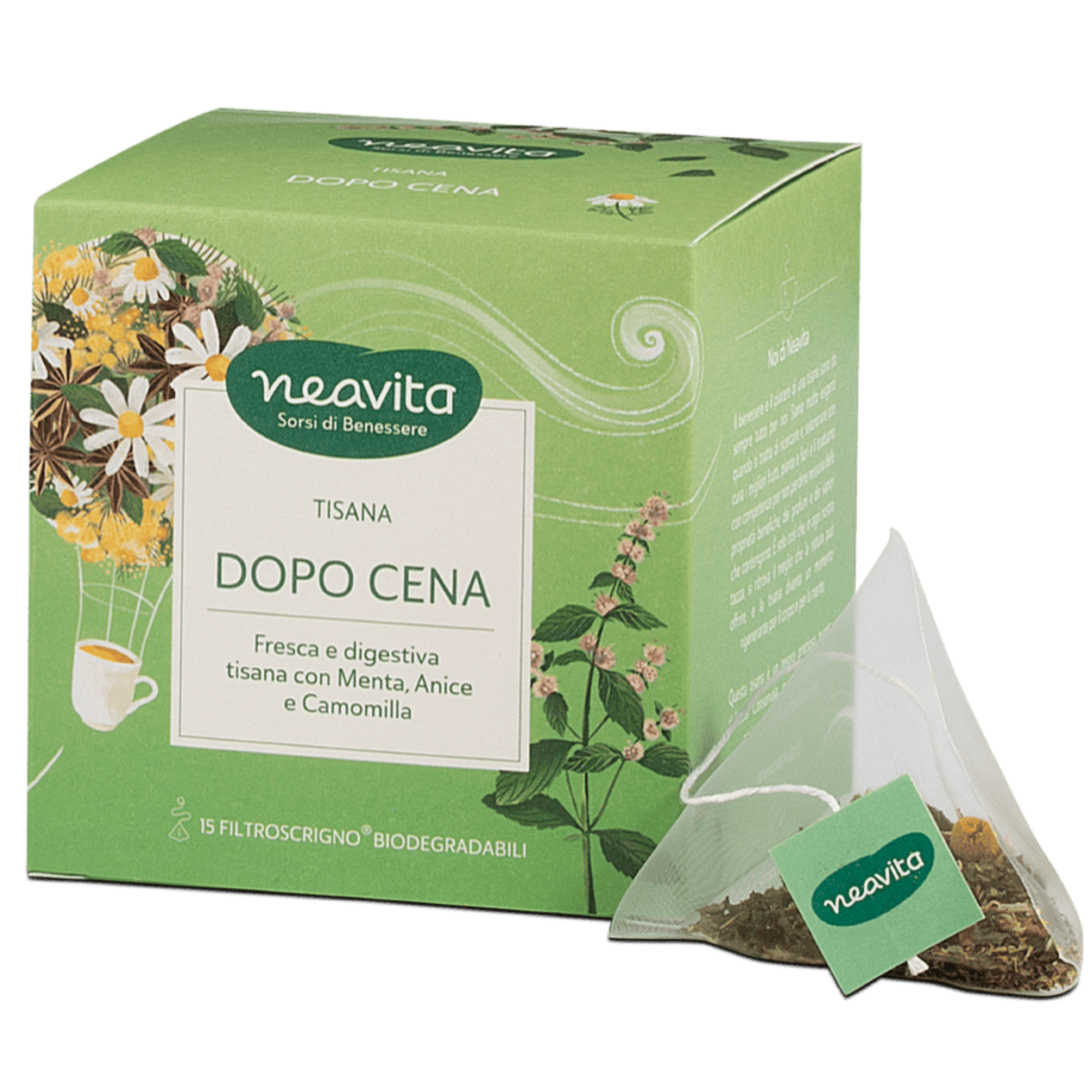 Neavita Filtroscrigno Dopocena 15 Filtri
