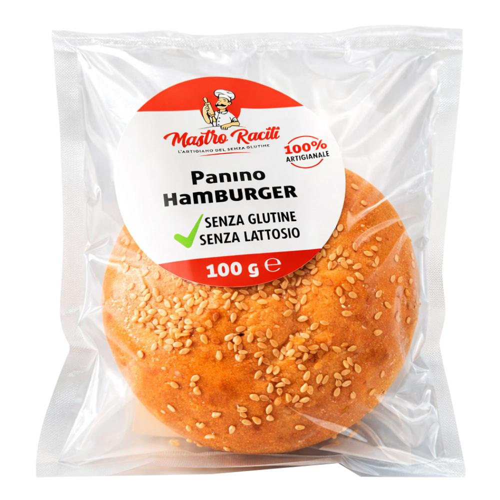 Mastro raciti panino hamburger senza glutine 100 grammi
