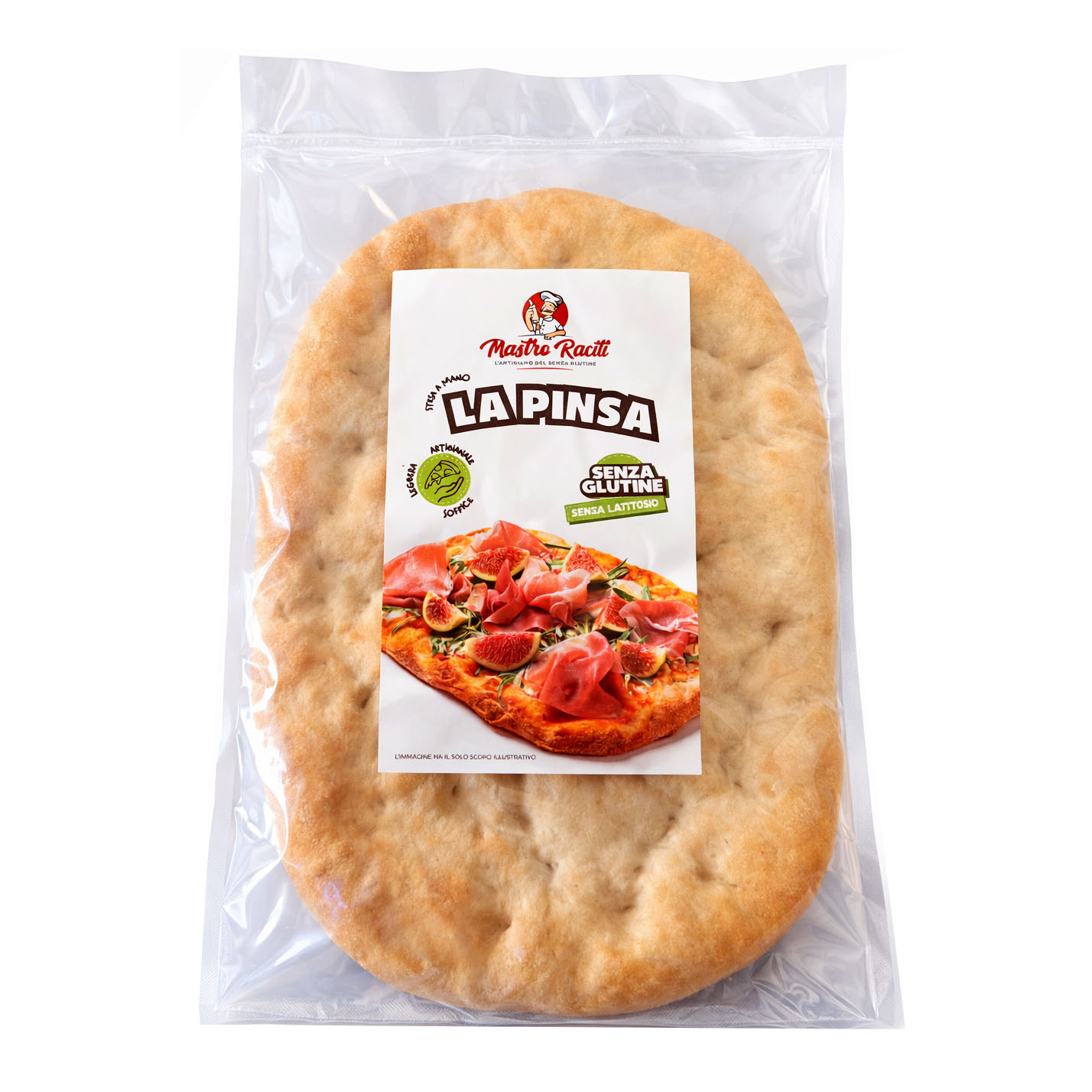 Mastro raciti pinsa 200 g senza glutine senza lattosio