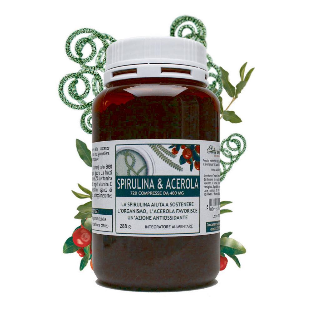 SPIRULINA e ACEROLA 720CPR