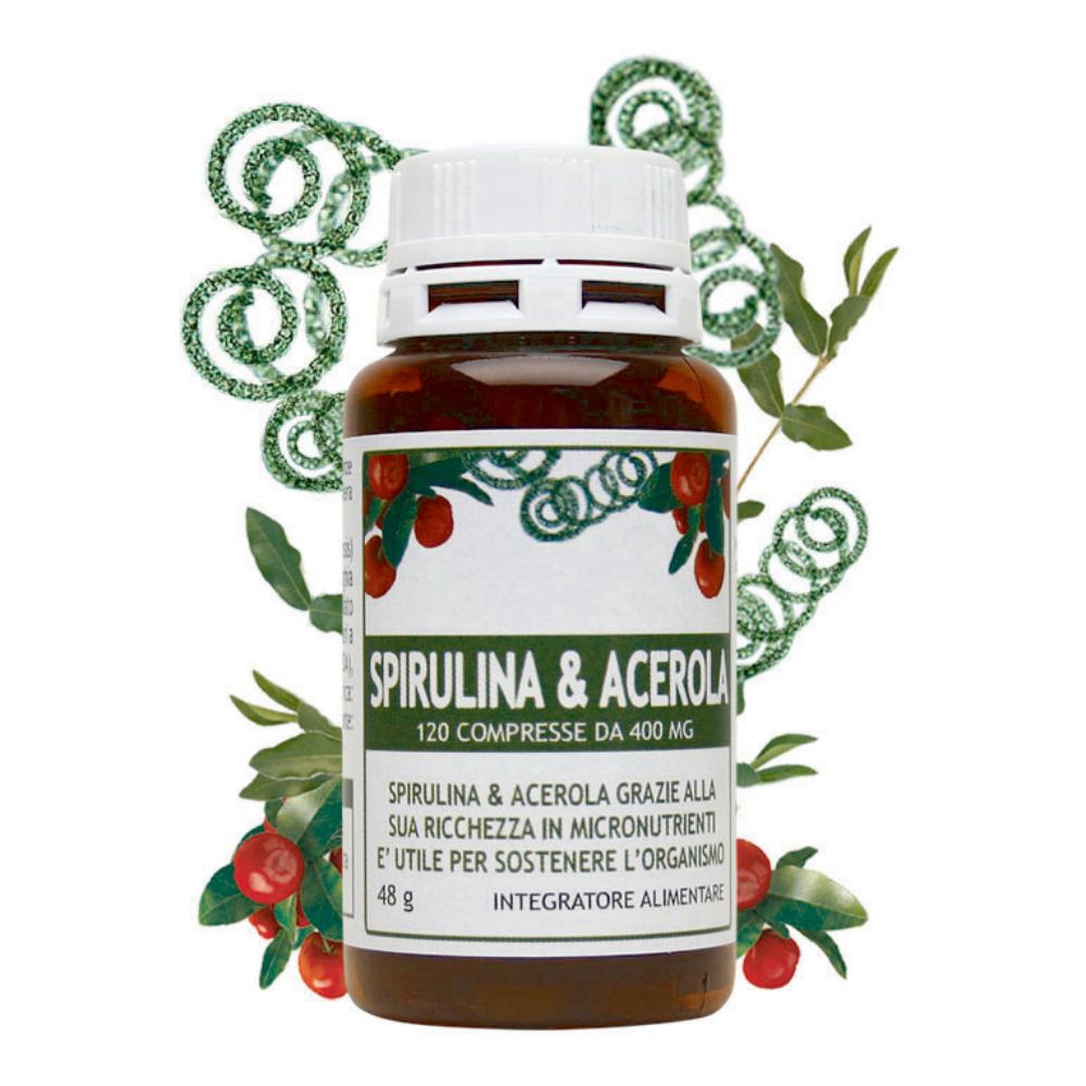 SPIRULINA 120CPR