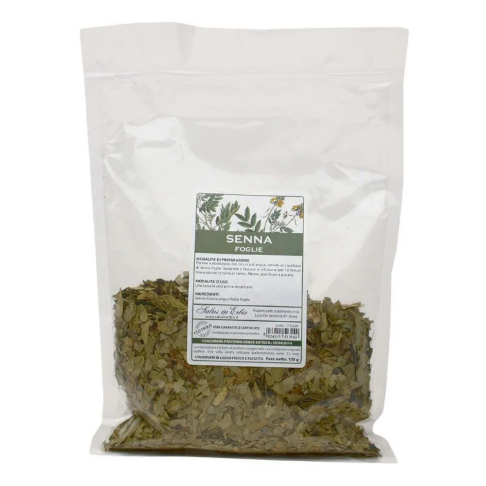 SENNA FOGLIE TAGLIO TISANA100G