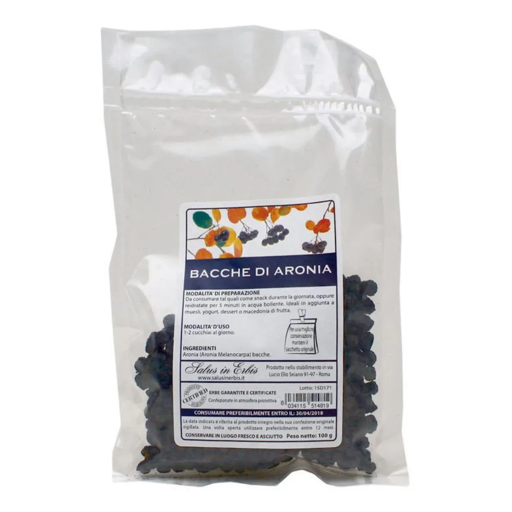BACCHE DI ARONIA 100G