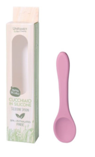 UNIFAMILY - CUCCHIAIO IN SILICONE BLUSH