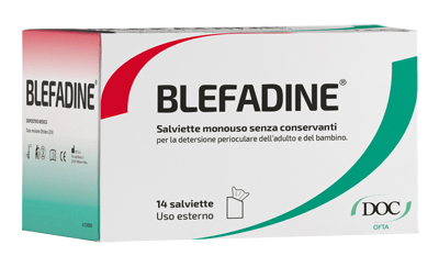 Blefadine Salviette Oculari 14 Pezzi