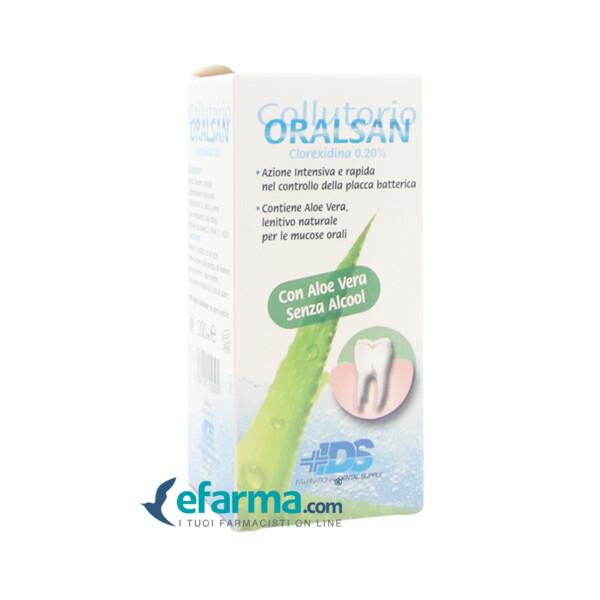 Oralsan Collutorio Clorexidina 0,2% Con Aloe 200 ml — confronto prezzi