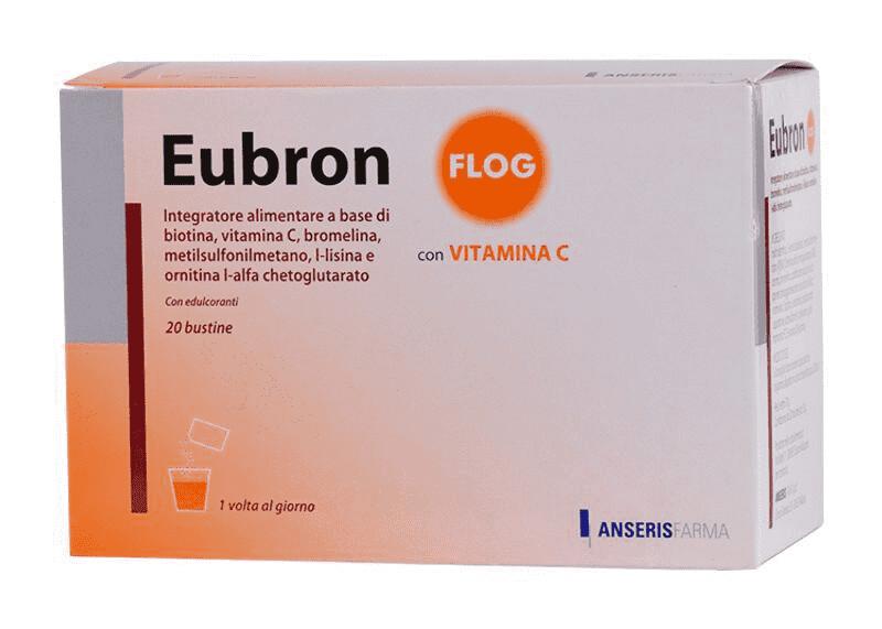 Eubron Flog Integratore Benessere Delle Vie Respiratorie 20 Bustine