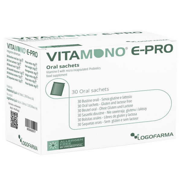 Vitamono E-PRO Integratore per il Benessere Intestinale 30 Bustine