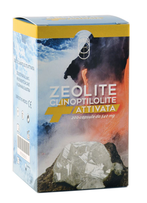 Zeolite clinoptilolite attivata suprema 200 capsule 540 mg 108 g — confronto prezzi