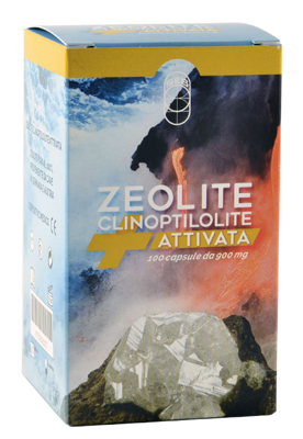 Zeolite Clinoptilolite Attivata Suprema, 100 Capsule da 900mg