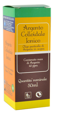 Argento Colloidale Ionico 40ppm Gocce Orali 50ml