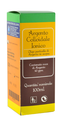 Argento colloidale ionico 40ppm certificato spray con contagocce 100 ml — confronto prezzi