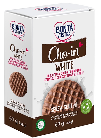 Bonta' vostra cho-in white biscotti a cialda 4 pezzi 27,5 g — confronto prezzi