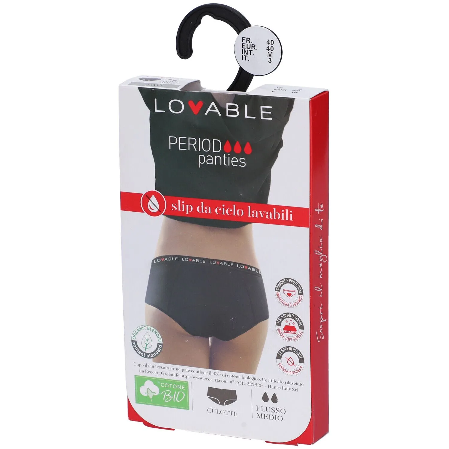 Lovable Culotte Flus Med Ne M 1 pz Assorbenti