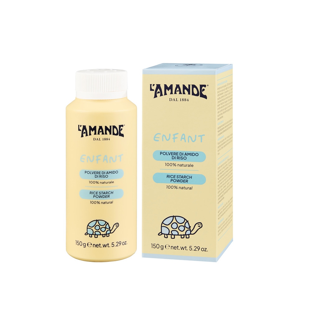 L'Amande Amido di riso Polvere lenitiva ed emolliente per la pelle sensibile, 150 g — confronto prezzi