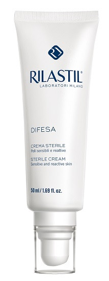 Rilastil Difesa Crema Sterile Lenitiva per Pelli Sensibili e Irritate 50 ml