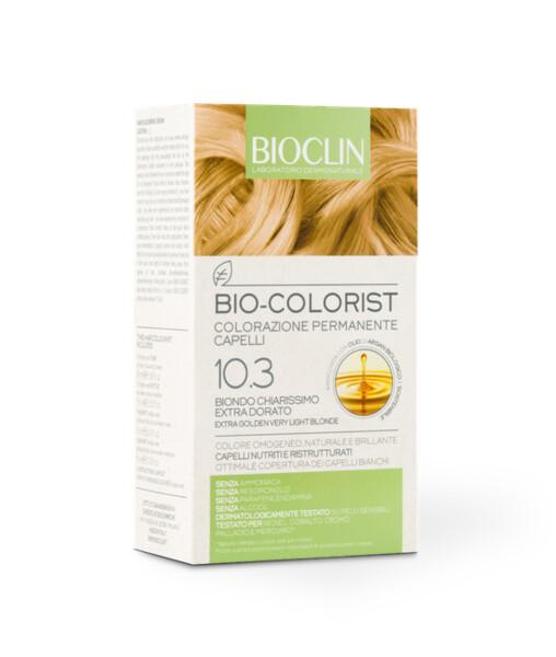 BIOCLIN Bio-Colorist Colorazione Permanente 10.3 Biondo Chiarissimo Extra Dorato