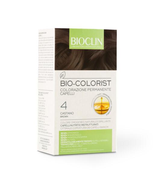 Bioclin Bio-Colorist 4 Castano Tintura Naturale Capelli