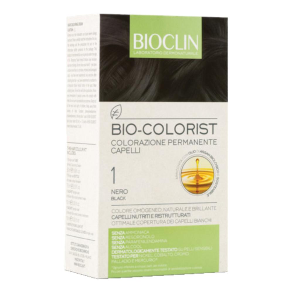 Bioclin Bio-Colorist 1 Nero Tintura Naturale Capelli