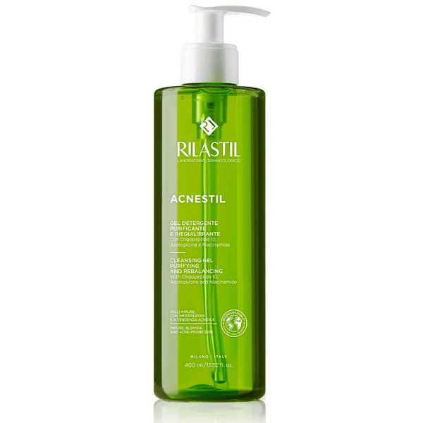 Rilastil Acnestil Gel Detergente Purificante Viso Pelle Impura 400 ml — confronto prezzi