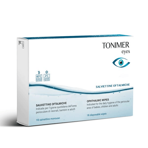 Tonimer Eyes Salviettine Oftalmiche 16 Pezzi