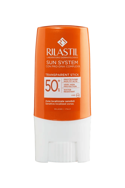 Rilastil Sun System Stick Solare 50+ Trasparente 8,5 ml