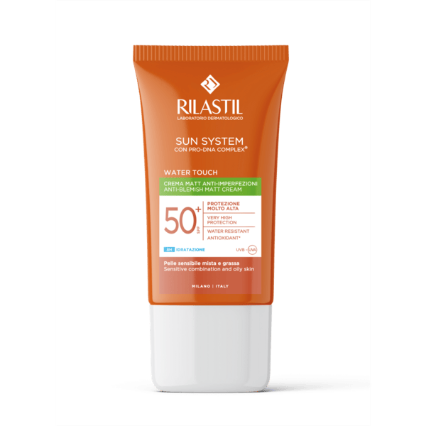 Rilastil Sun System Water Touch Mat SPF 50+ Emulsione Solare 40 ml