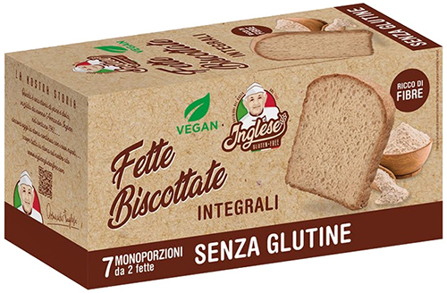 Inglese Fette Integrali 200 G