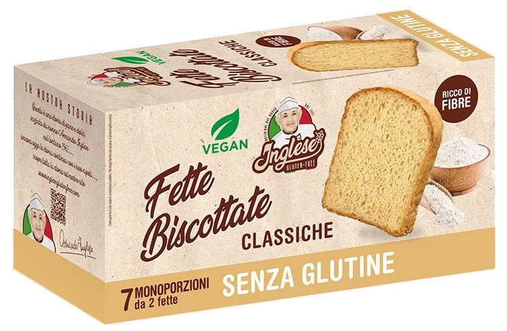 Inglese Fette Biscottate Classiche Senza Glutine 200 g — confronto prezzi