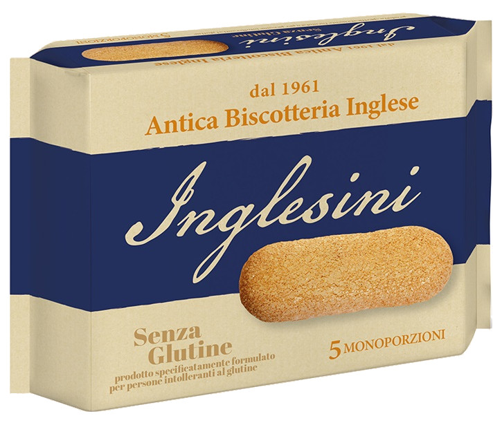 Biscotti Inglesini Savoiardi in Astuccio Senza Glutine 100g - Inglese 100 g