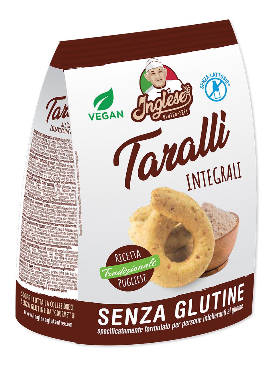 Taralli Integrali - Inglese 180 g