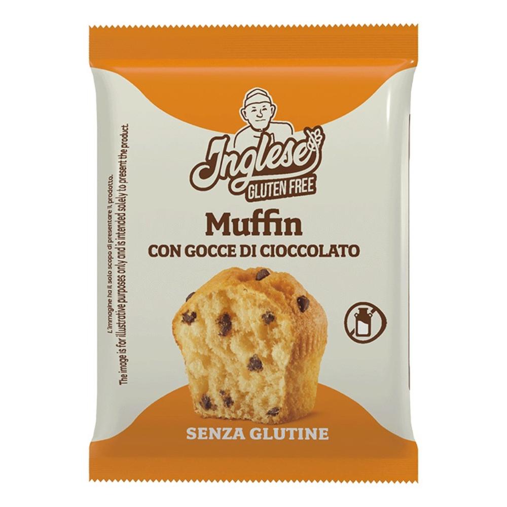inglese muffin alla vaniglia con gocce di cioccolato monoporzione 50 g