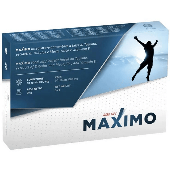 Maximo RiseUp Integratore Disfunzione Erettile ed Erezione 30 Compresse — confronto prezzi