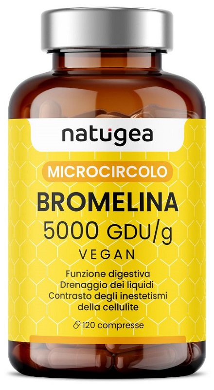Natugea bromelina 5000 5000 gdu/g 120 compresse — confronto prezzi