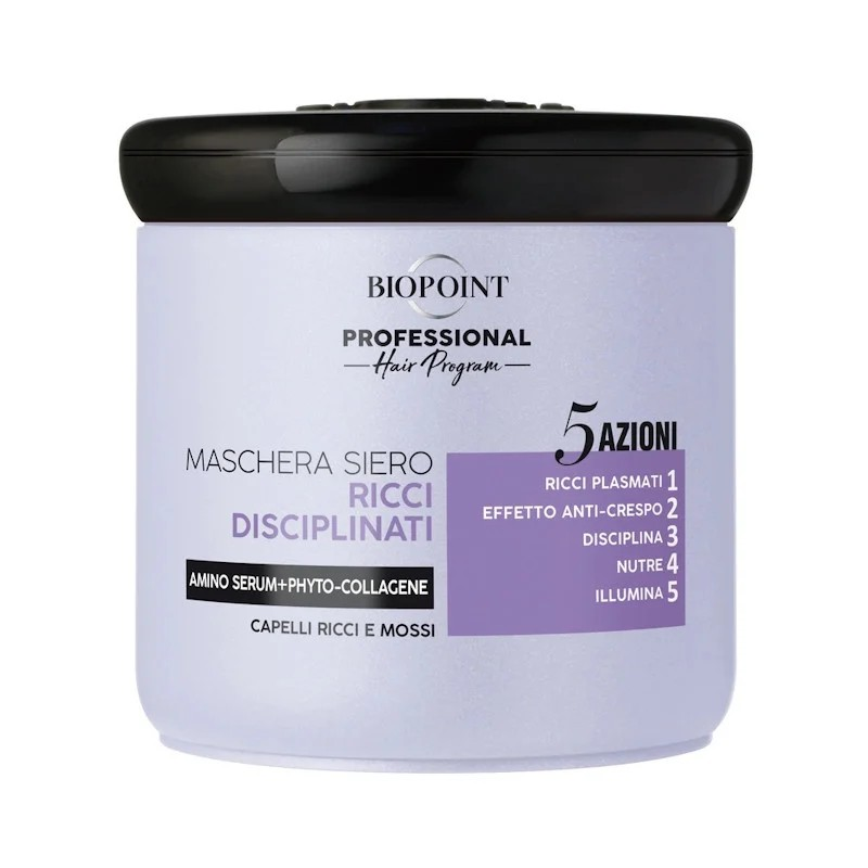Biopoint Professional Maschera Siero Ricci Disciplinati 400 ml