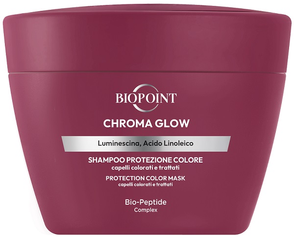 Biopoint Chroma Glow Maschera Protezione Colore 200ml