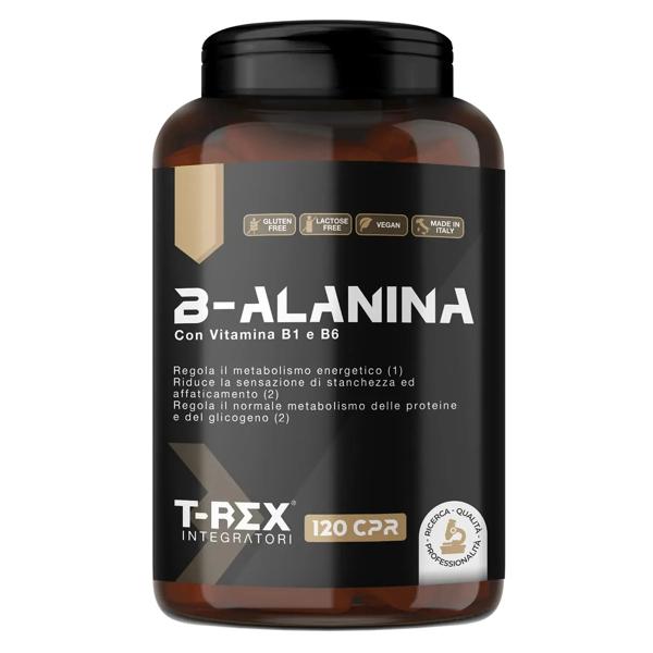 T-Rex B-Alanina 120 Compresse Integratore Precursore Carnosina Con Vitamine B1 B6 — confronto prezzi