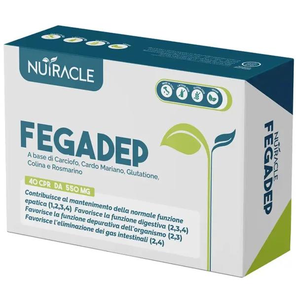 Nutracle Fegadep Integratore Epatico Depurativo 40 Compresse