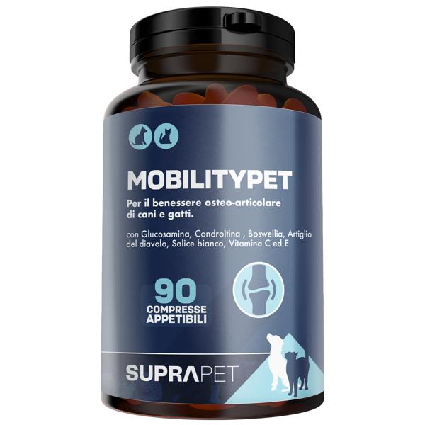 Suprapet MobilityPet Supporto Ossa e Cartilagini Cane e Gatto 90 compresse