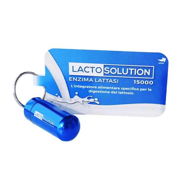 Lactosolution 15000 Integratore di Enzima Lattasi 15 Compresse