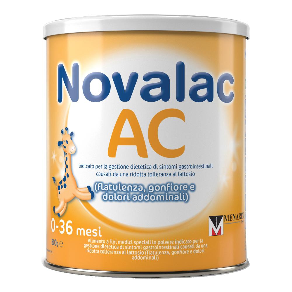 Novalac AC Alimento in Polvere per Bambini con Diarrea 0-36 Mesi, 800g