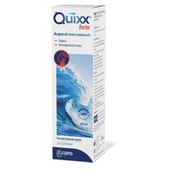 Quixx Forte Spray Nasale Acqua Marina Ipertonica 100 ml nasale — confronto prezzi