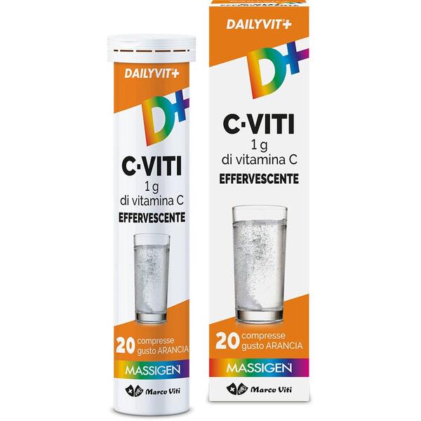 Massigen Viti C Compresse Effervescenti 20 Pezzi